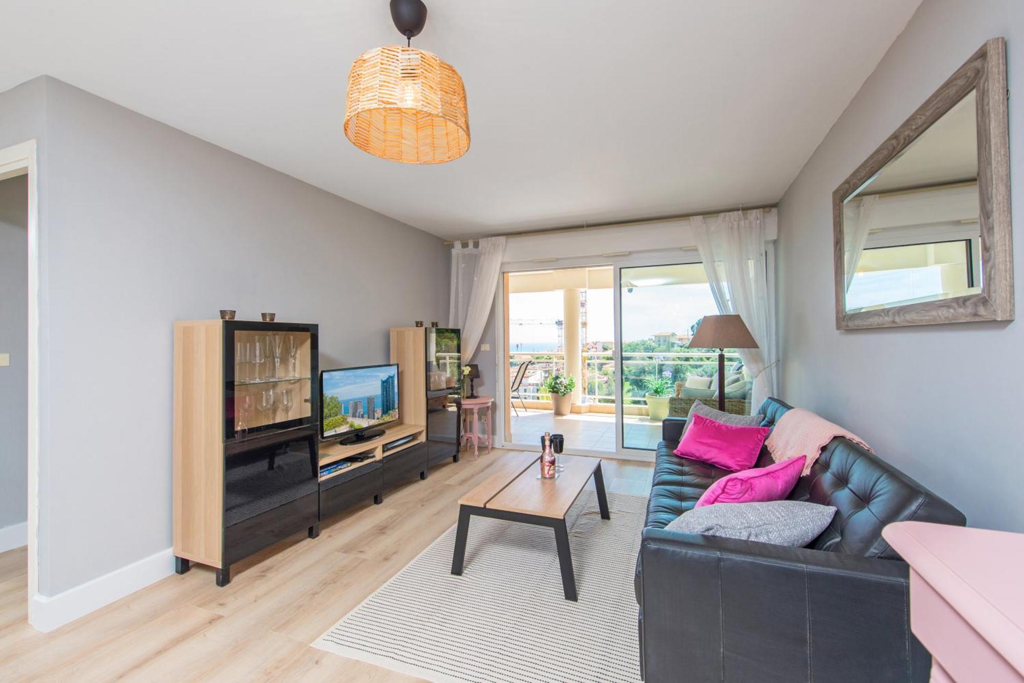 Apartment Beausejour - Splendide 2 Pieces - Piscine - Parking - Vue Beausoleil